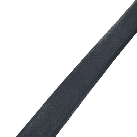 Dior Christian Belt Trotter Logo 65 Navy Canvas Leather main image 10